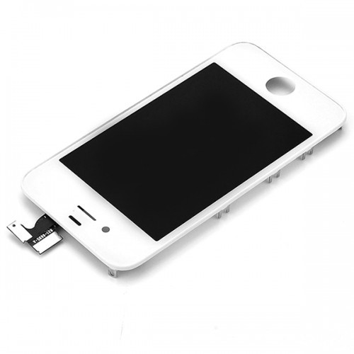 IРHONE 4 - LCD/ДИСПЛЕЙ В СБОРЕ С СЕНСОРНЫМ СТЕКЛОМ БЕЛЫЙ 100% ORIGINAL